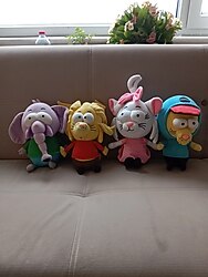 Kral Şakir peluş oyuncak grubu