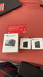 Osmo Action 4 + 2 Yedek Batarya + Tutucu