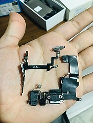 İphone 5 şarj soketi yan tuş film