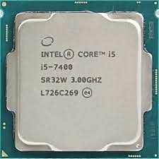 Intel Core i5 7400 Soket 1151 3.0GHz 6MB Önbellek 14nm İşlemci