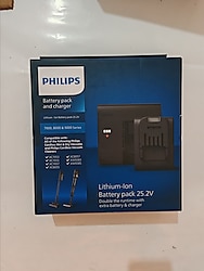 Philips xv1797 dik süpürge yedek batarya. sıfır kapalı kutu