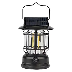 PR-7900 Güneş Enerjili Şarj Edilebilir Kamp Lambası Işıldak 10W