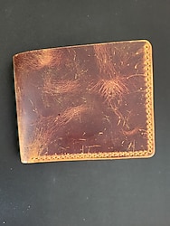 EL YAPIMI HAKİKİ DERİ ERKEK CÜZDAN