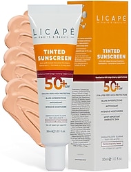 Yüksek Koruma Tinted (Kapatıcı) 50 Spf Güneş Kremi