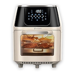 Yasomi Y88 Xxl Bej 1500W 8 Litre Airfryer Oven Fritöz