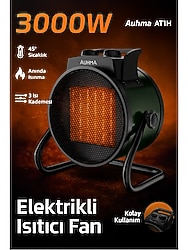 Auhma AT1H Sıfır Fanlı Isıtıcı