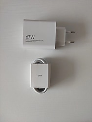 67W Xiaomi Orjinal Turbo Hızlı Şarj Aleti Saniye Saydırmalı 6A Sıfır Set Type C Kablolu "SIFIR ÜRÜN"