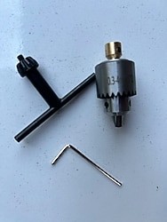 Motor mili uyumlu anahtarlı mini mandren