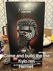 LEGO Star Wars: Güç uyanıyor Kylo Ren Kaskı 75415