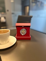 Galatasaray 25. Şampiyonluk Gümüş Okside Hatıra Parası Hemen Teslim