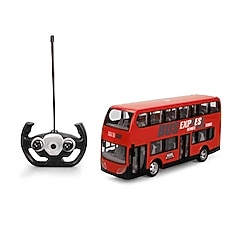 kumandalı çift katlı otobüs