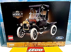 LEGO Icons Ford Model T 11376 - Yetişkinler için Klasik Otomobil Modeli Yapım Seti (1060 Parça)