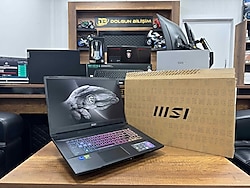 MSI Katana 17 B12VEK-083XTR Intel Core i7 12650H 16GB RAM 1TB SSD RTX4050 17.3” FHD (İKİNCİ EL)