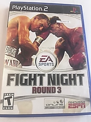 PS2 , FIGHT NIGHT ROUND 3
