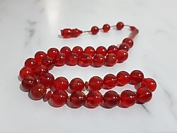 Sistemli Ateş kehribar tesbih