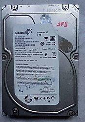 Seagate BarraCuda XT ST32000641AS SATA 3.0 7200 RPM 3.5" 2 TB Harddisk Bad var.