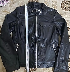 Luwıt kadın suni deri mont