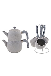 Karaca bio granit Çaydanlık ve cezve seti