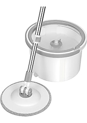 Humble Magic Spin Temizleme Sistemi, 360 Döndürmeli Paspas ve Kova Zemin Paspas Sistemi