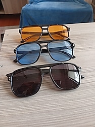 3 adet erkek güneş gözlüğü sıfır