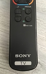 SONY Trinitron TV için orijinal RM-836 Uzaktan Kumanda