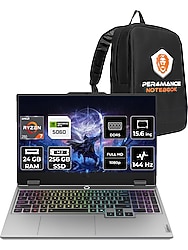 Lenovo Loq Amd Ryzen 7 250 24GB 256GB SSD RTX5060/8GB 100W 15.6" Fhd 144Hz Fdos Taşınabilir Bilgisayar