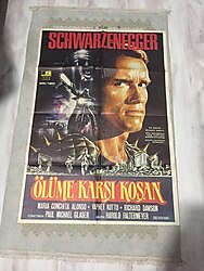 Film Afişi Ölüme Karşı Koşan Running Man 70x100