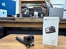 DJI Osmo Action 5 Pro Adventure Combo Aksiyon kamerası (İKİNCİ EL)
