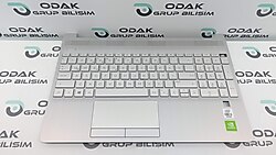 HP 15-DW, 15-DW1000NT (ÜST KASA+KLAVYE) AP2HB000511 (1 TUŞ EKSİK)