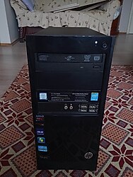 AMD 6 Çekirdek İşlemci + AMD HD5570 + 8GB RAM + 256GB SSD PC HP Kasa