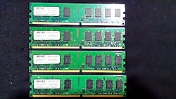 JAPAN DDR2 667MHz 2x4=8GB BUFFALO KiT PC2-5300U 2Rx8 RAM/(KARGO ÜCRETSİZ)