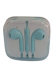 Piranha Marka Mikrofonlu Kablolu Kulak içi Kulaklık Mavi 3,5mm Jack girişli, 1 adet, Sıfır