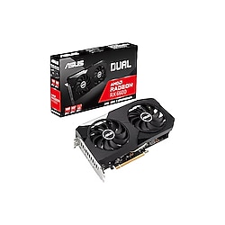 Asus DUAL RX 6600 8GB GDDR6 HDMI DP 128 BİT EKRAN KARTI