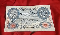 ALMANYA REİCH DÖNEMİ KAĞIT PARALAR 20 50 100 100 1000 REICH BAKNOTE