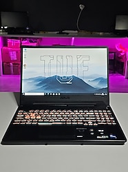 ASUS TUF- Core i5 11400H- RTX 3050 Tİ 4GB - 32GB RAM - 500GB M.2