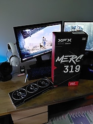 XFX amd radeon rx 7800xt MERC ekran kartı