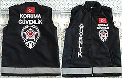 USTALIK ESERI TASARIM.ÖZEL GÜVENLİK YELEĞİ AL.SIVILE SATILMAZ