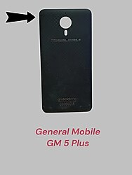 General Mobile GM 5 Plus Arka Kapak