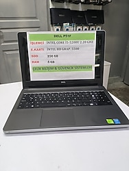 DELL P51F İ5-5200U 8GB RAM 256GB SSD INTEL HD 5500 E.KARTI