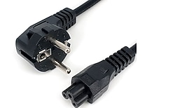 FENGYIDZ IEC 60320 C5 (Yonca tipi) Adaptör Güç Kablosu 1,2 M(EU Tip, Asus, Tohsiba, Sony, HP, DELL vb. laptop adaptör..)