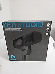 YETI STUDIO ClearAmp özellikli Aktif Dinamik XLR Yayın Mikrofonu