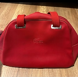 LACOSTE KIRMIZI ÇANTA