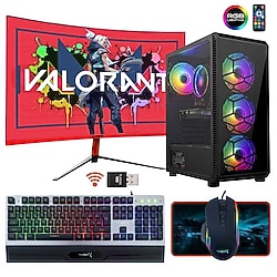 i7 860 8GB Ram 256GB SSD 4GB EK. 23.6 inç 100Hz Curved Oyun Hazır Sistem