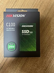 Hikvision C100 240GB 2.5” SATA III SSD – Sıfır Kapalı Kutu