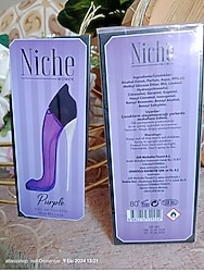 Niche Women Purple Eau de Toilette - 50 ml

🌸 Kendine güvenen ve zarafeti seven kadınlar için özel olarak tasarlanan bu
