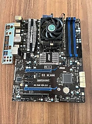 MSI 990FXA-GD65 AM3+/AMD FX4100/FAN