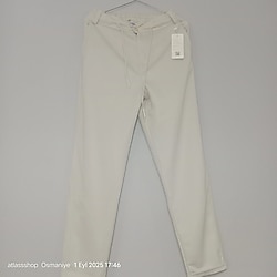 ✨#Zara Tarzı #Krem #Pantolon ✨  Yeni, hiç kullanılmamış üründür.  Marka etiketi Zara görünümlüdür fakat orijinal değildi