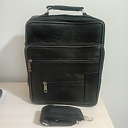 HAKİKİ DERİ 5 GÖZLÜ ASKILI SAPLI ÇANTA. SIFIR ÜRÜN