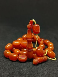 Sıfır Ürün Osmanlı Benzetmesi Sıkma Kehribar Tesbih