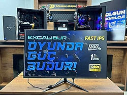 Casper Excalibur M.E238FHD-G 23.8” Full HD Curved 200Hz VA 1ms Oyuncu Monitörü (İKİNCİ EL)
